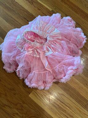 smitten Pink Layered Tulle Petticoat